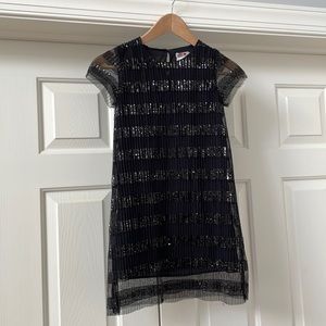 NEW- Girls Sequin & Tulle Dress